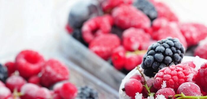 congelare frutti
