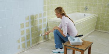 come dare il bianco in bagno