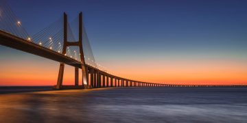 ponte Vasco da Gama in portogallo