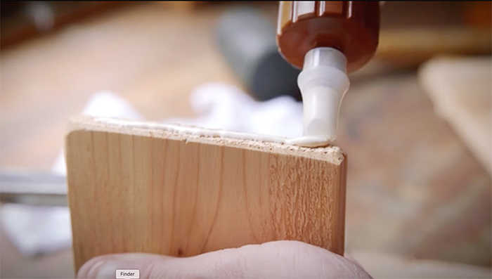 listello di legno incollato