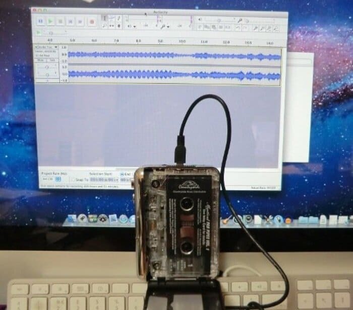 audiocassette trasferimento computer