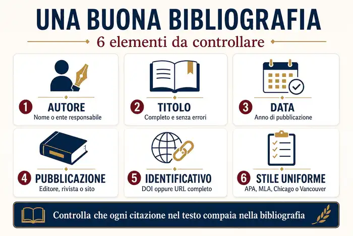 bibliografia come fare