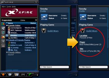 Come chattare e giocare con XFire messenger