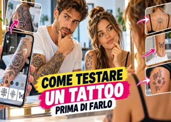 Come testare un tattoo prima di farlo con app, AI e simulatori virtuali
