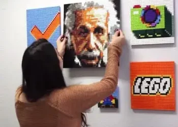 ritratto Lego