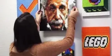 ritratto Lego