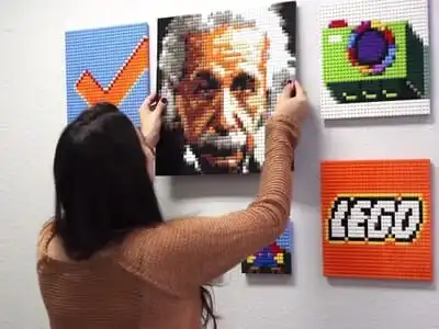ritratto Lego