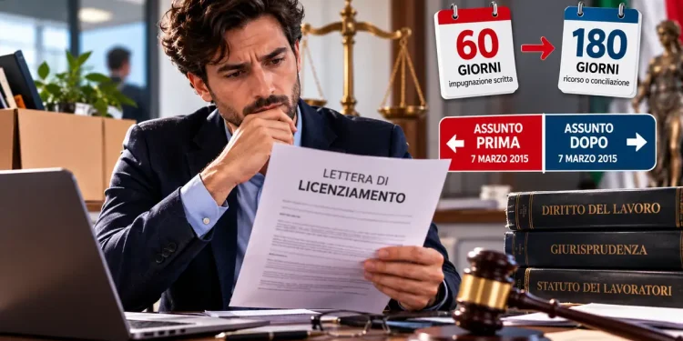 Come impugnare un licenziamento illegittimo: termini di 60 e 180 giorni e differenze pre e post Jobs Act