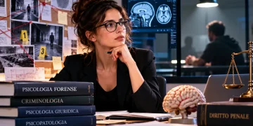 Psicologa criminale e forense al lavoro tra criminologia, indagini e psicologia giuridica