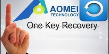AOMEI "One Key Recovery partizione