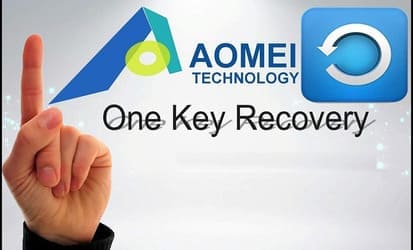 AOMEI "One Key Recovery partizione