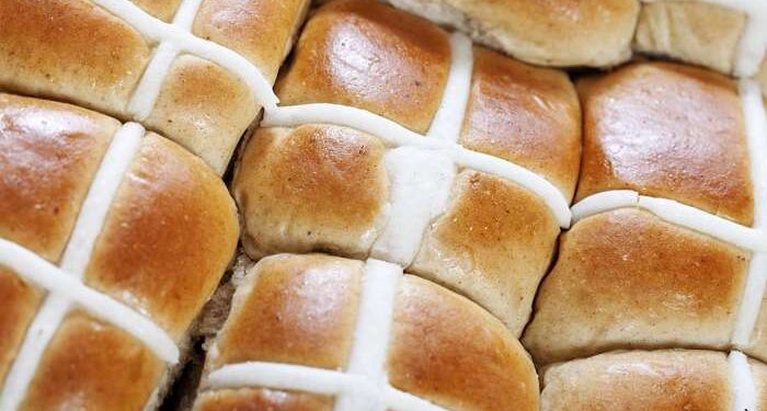 hot cross buns Inghilterra