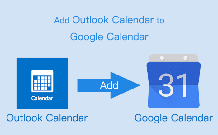 collegare Outlook a Google Calendar