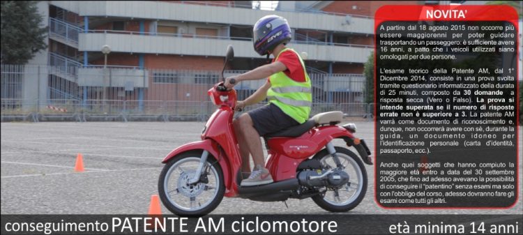 Quanto costa prendere la patente del motorino • Guide-Online.it