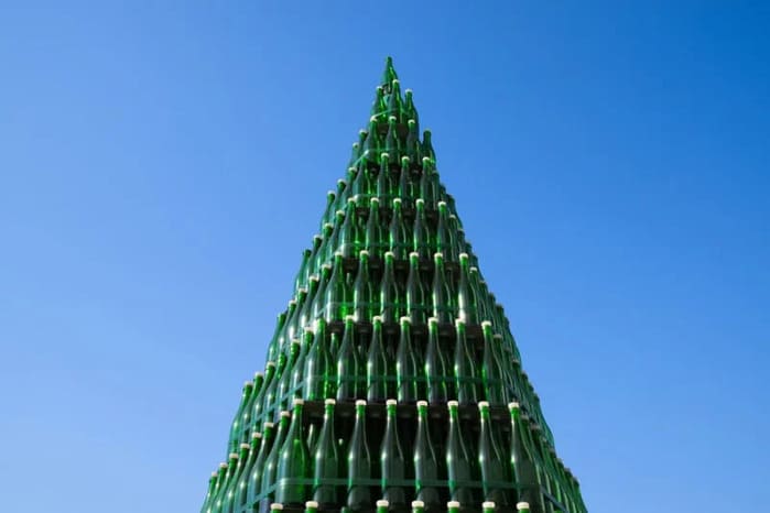 albero di Natale birra