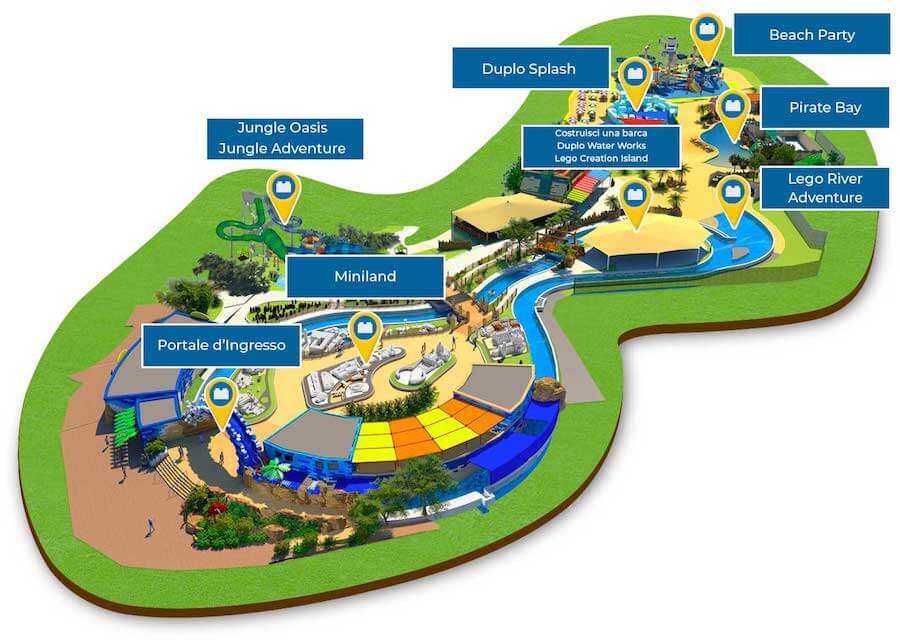 Attrazioni Legoland® Water Park Gardaland 2020