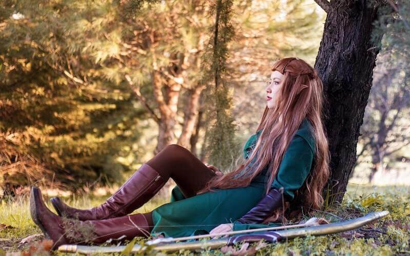 Luna Woodland Fascia per capelli Tiara con rami Corona da
