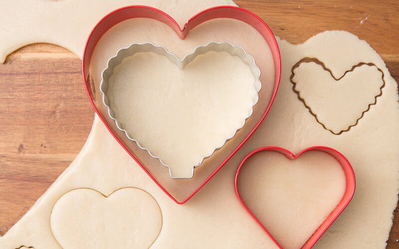 fare biscotti cuore san valentino