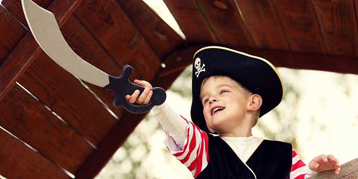 bambino pirata