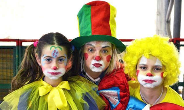 vestiti clown carnevale