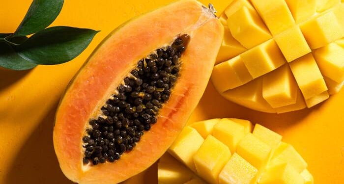 mango papaya conservazione