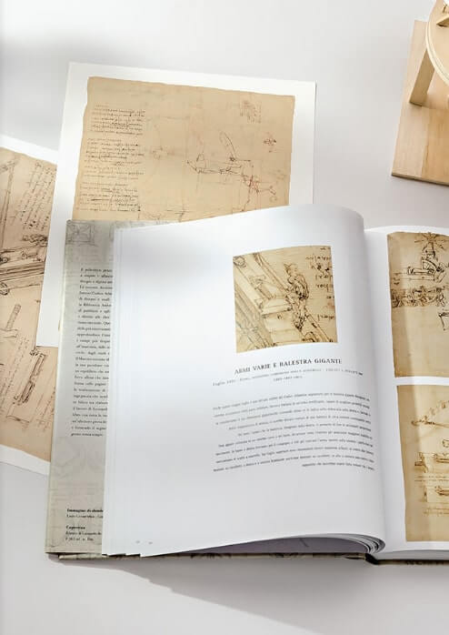 Leonardo da Vinci e i segreti del codice atlantico + 2 tavole