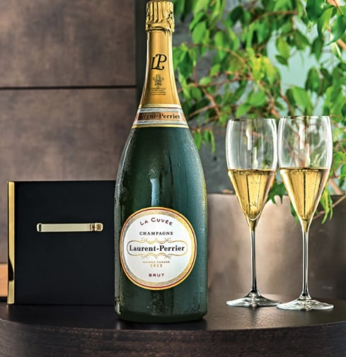 champagne magnum Laurent-Perrie
