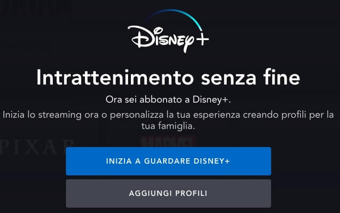 Come Aggiungere profili su Disney Plus Italia