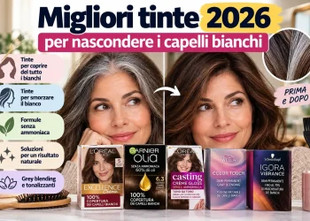 Migliori tinte 2026 per coprire o smorzare i capelli bianchi
