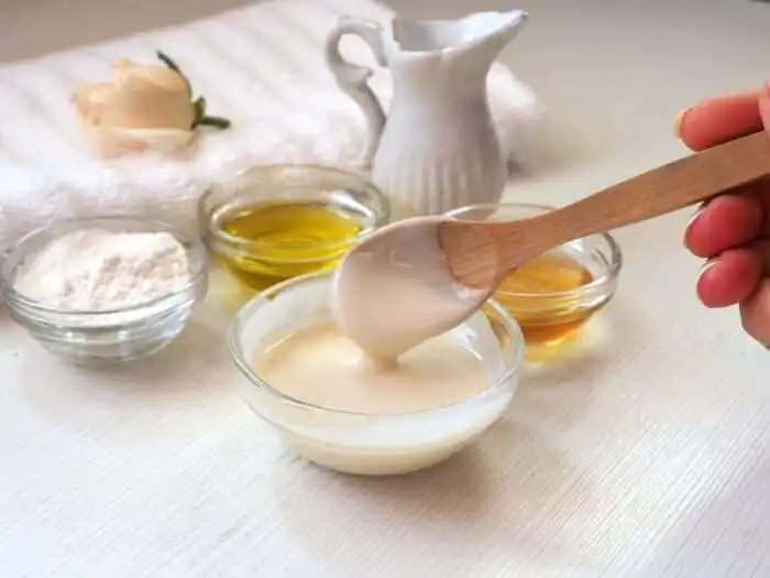 ricette bellezza latte