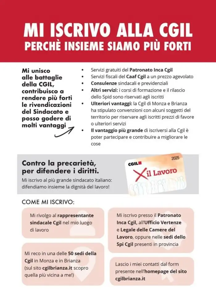 cgil iscrizione
