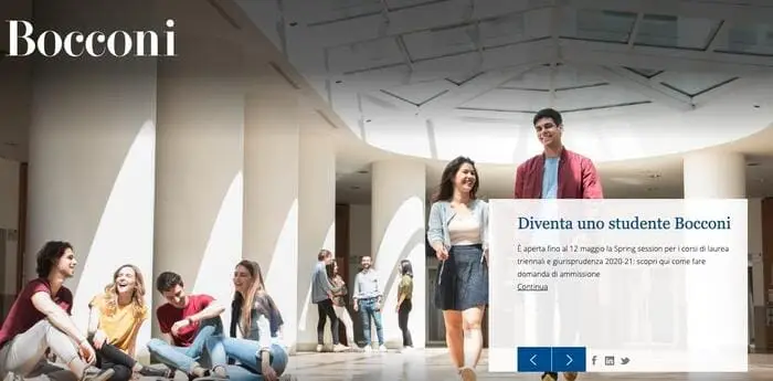 entrare in Bocconi