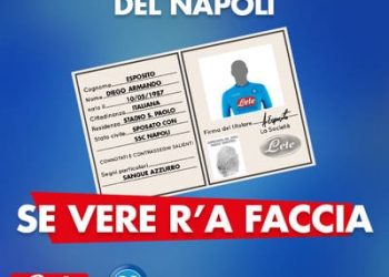 tessera tifoso del Napoli Ticketone
