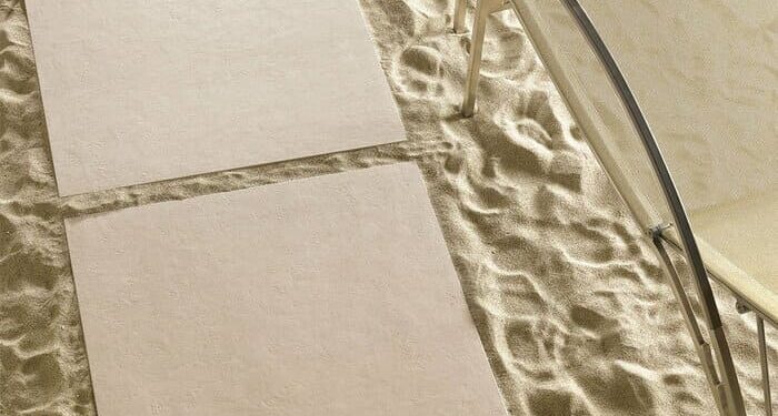 come pavimentare su sabbia