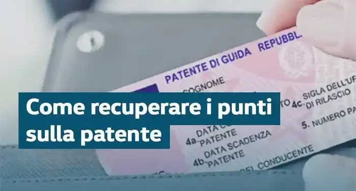 recupero punti patente