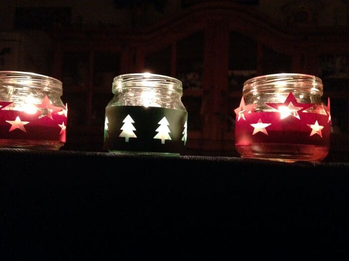 candele omegeinizzati Natale