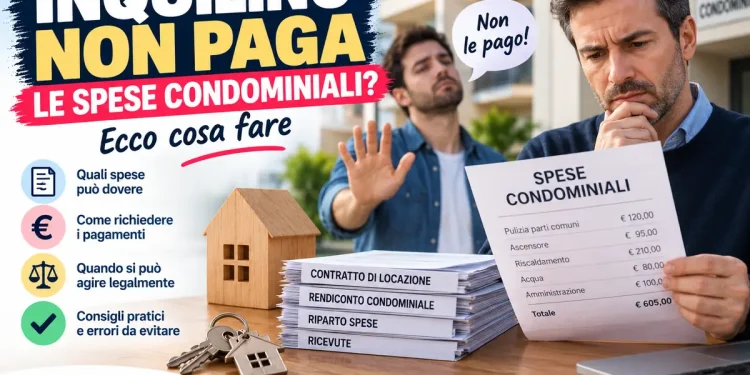 spese condominiali non dovute