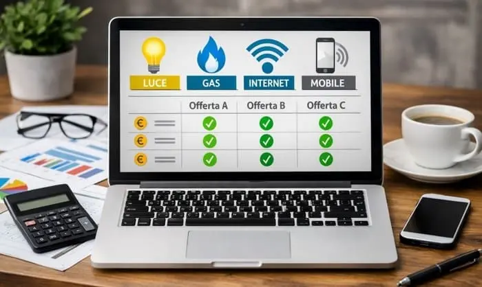 confronto costi luce