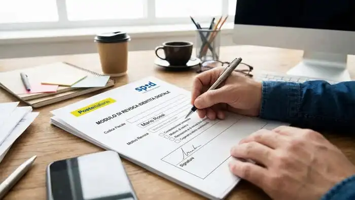 Spid poste annullamento