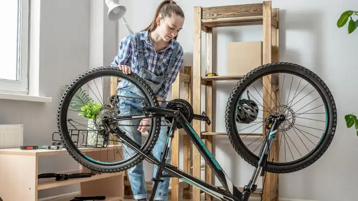 pulire bicicletta