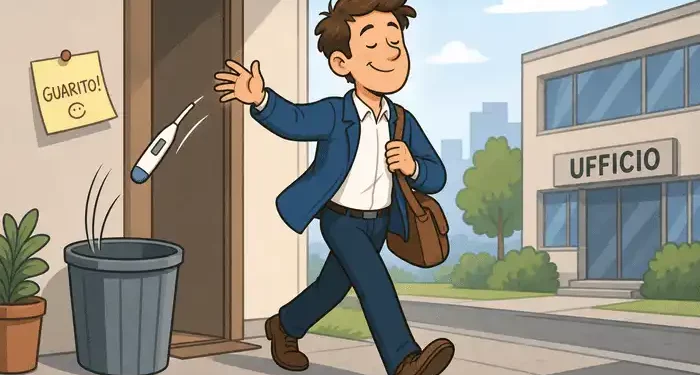 rientrare prima lavoro