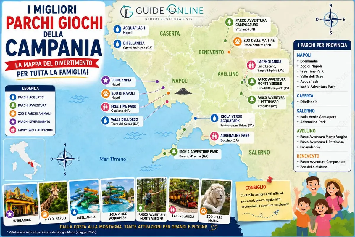 parchi bambini Campania