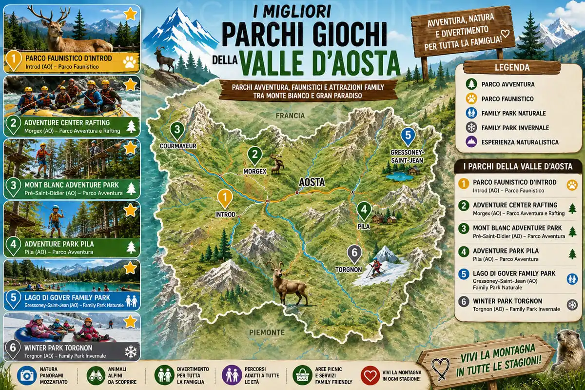 Val d'Aosta attrazioni