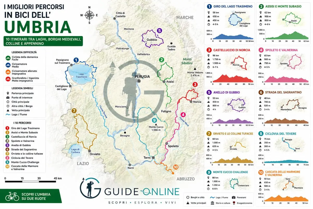 Umbria cicloturismo