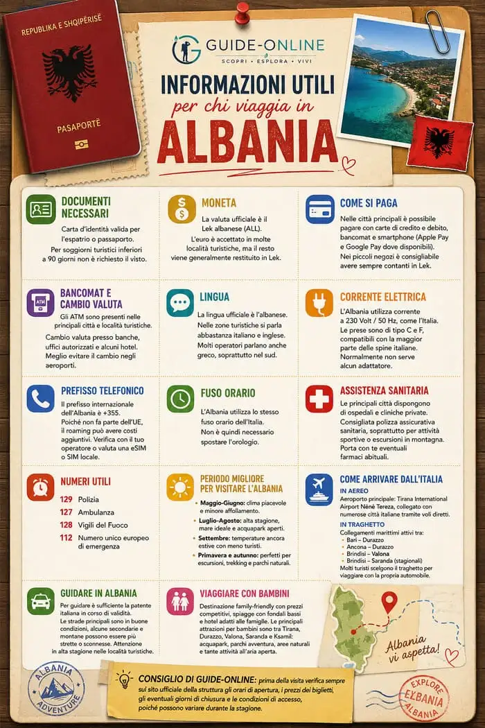 Albania ingoformazioni generali