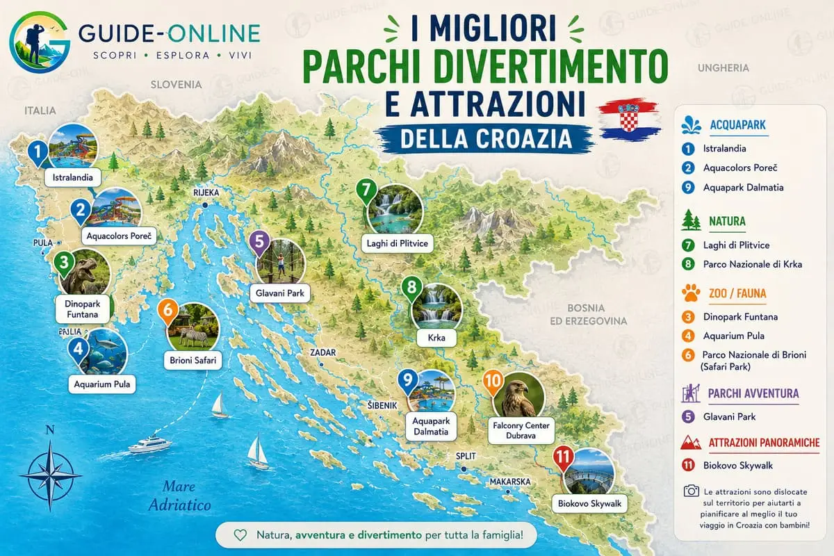 Croazia parchi divertimento