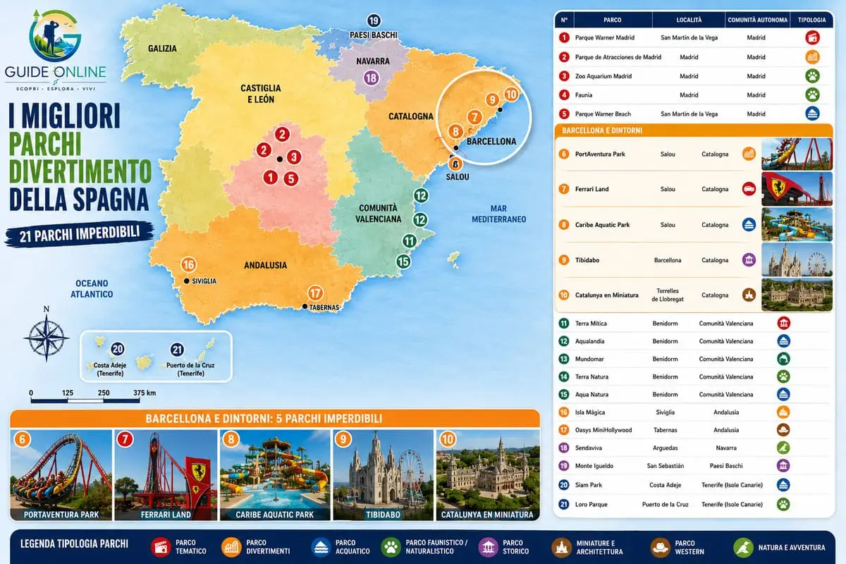Barcellona parchi bambini