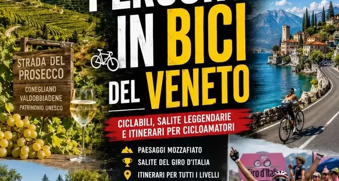 itinerari ciclismo Veneto