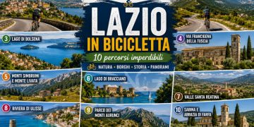Lazio itinerari in bicicletta