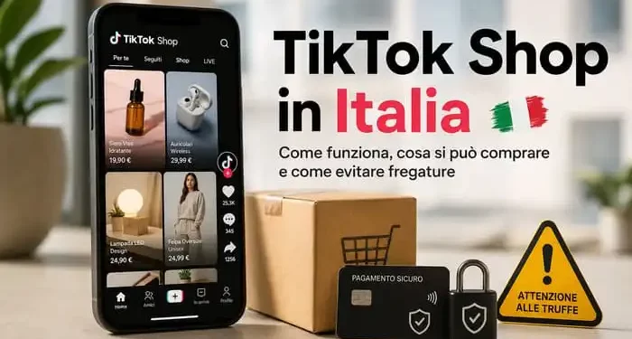 Tik Tok shop sicuro